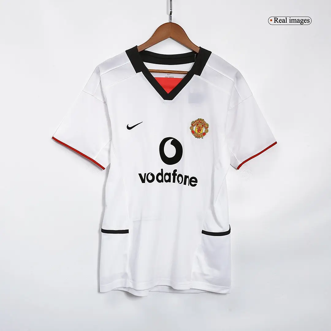Retro Manchester United 2002/03 Away Soccer Jersey