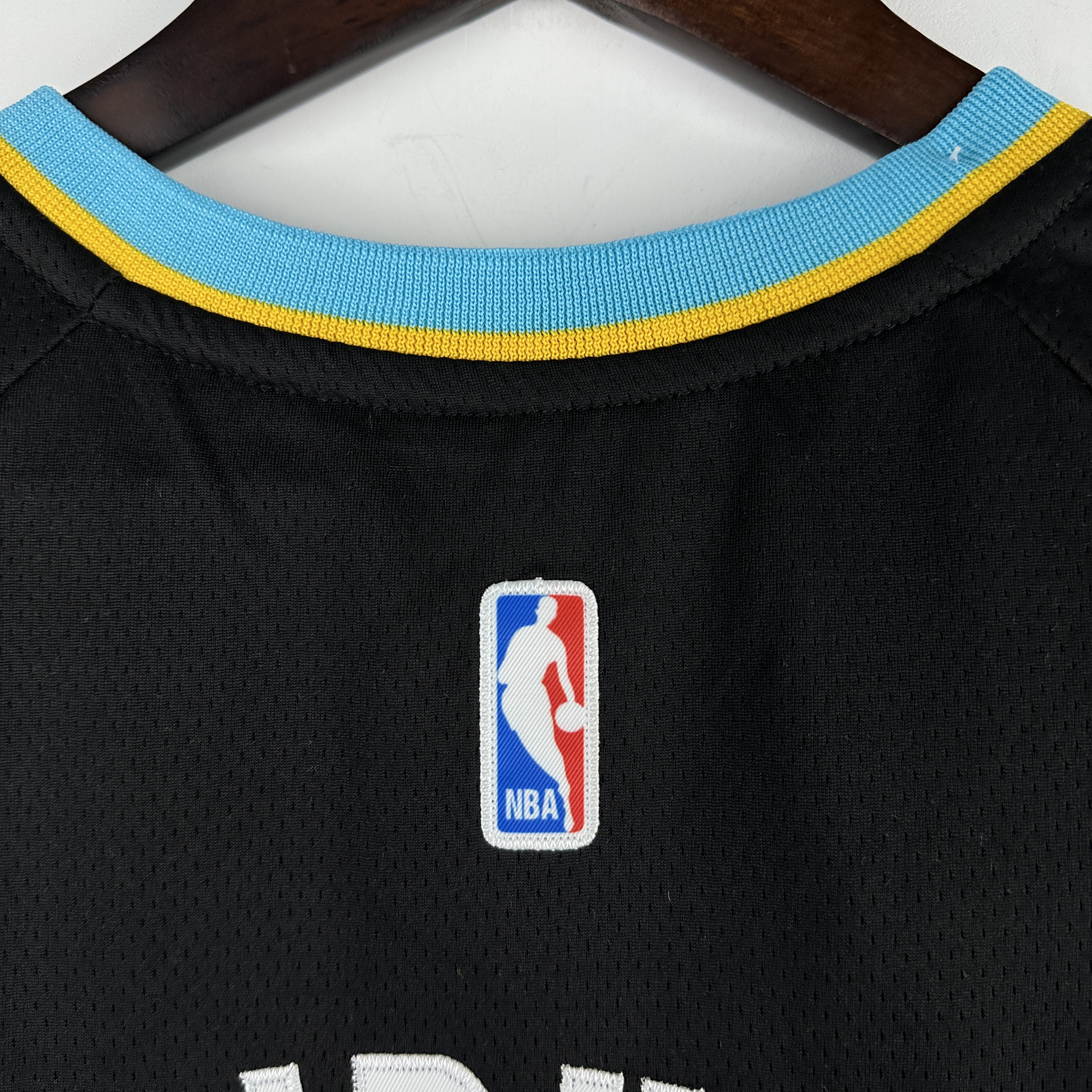 Embroidery 24 season Pacers City Edition No. 0 Haliburton