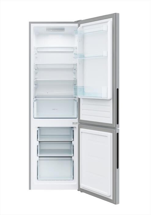 CANDY - Frigorifero combinato CCT3L517ES Classe E 260 lt-Argento