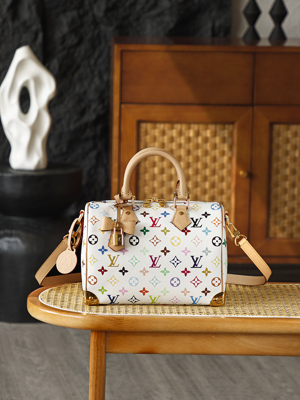 LV x TM Speedy Bandoulière 25 Other Monogram Canvas Bag - Top Quality