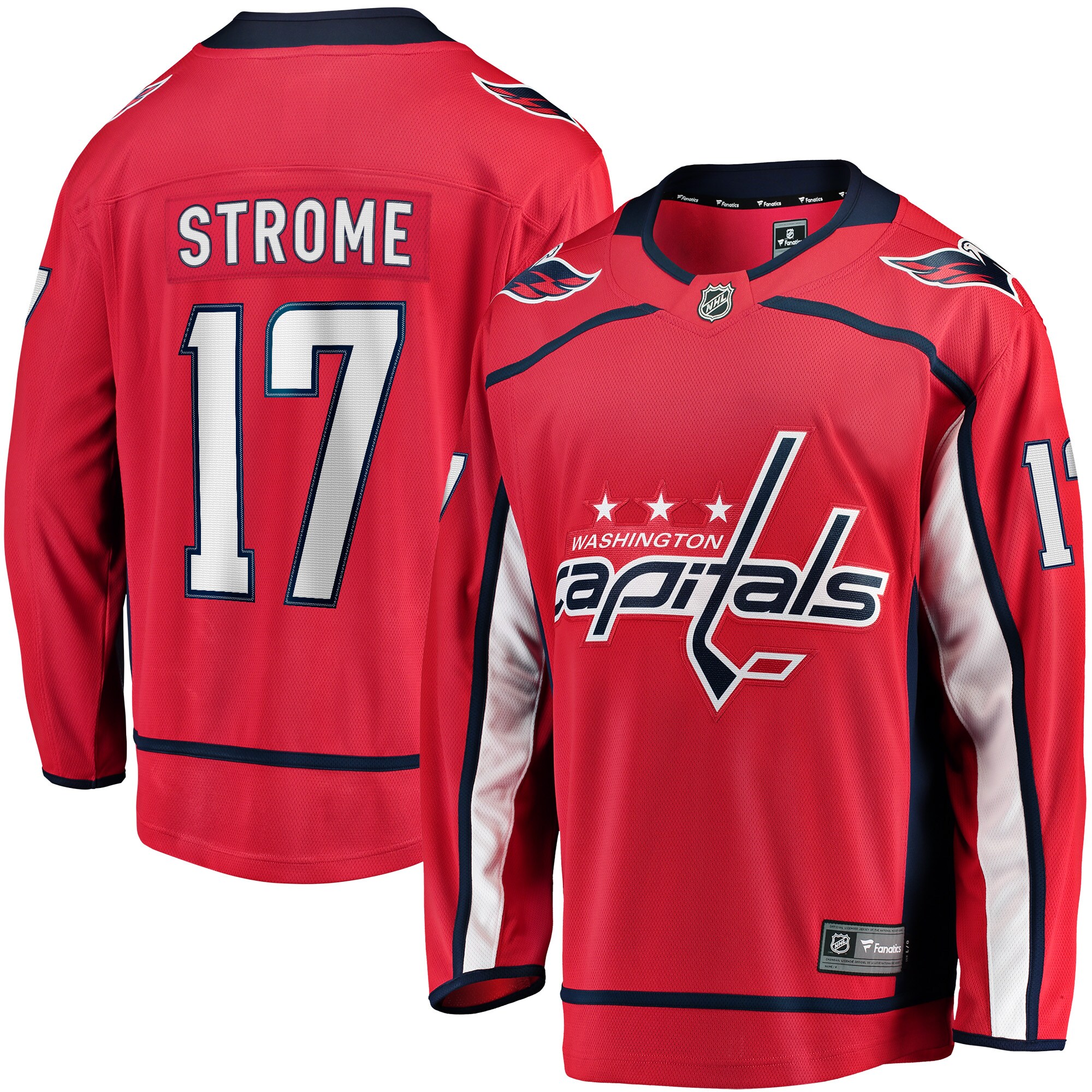 Dylan Strome Washington Capitals Fanatics Home Breakaway   Jersey – Red