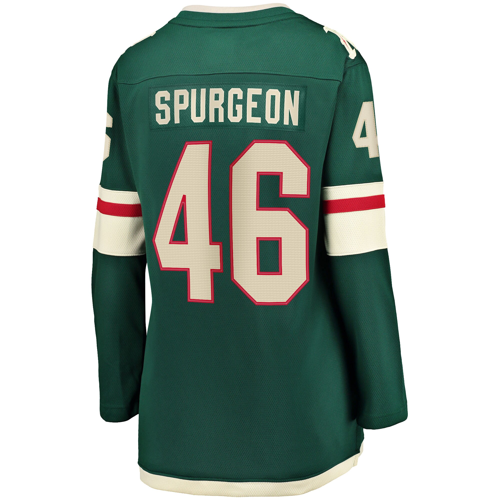 Jared Spurgeon Minnesota Wild Women’s Home Breakaway   Jersey – Green