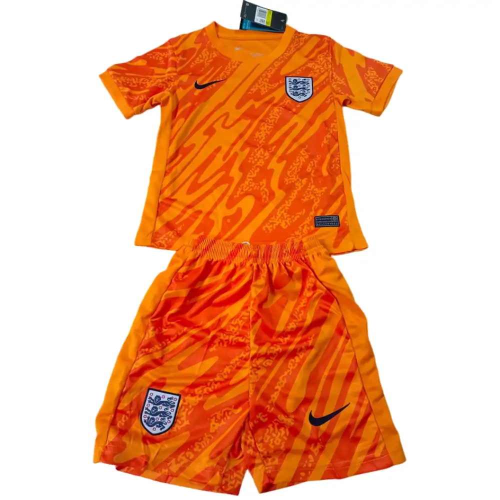 2024-25 England Goalkeepers  Children's Jersey Set - Fans Edition