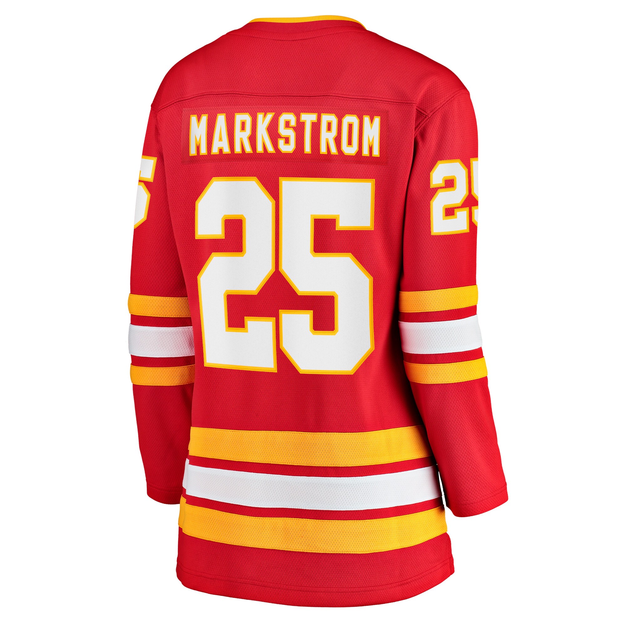 Jacob Markstrom Calgary Flames Fanatics Women’s Home Breakaway  Jersey – Red