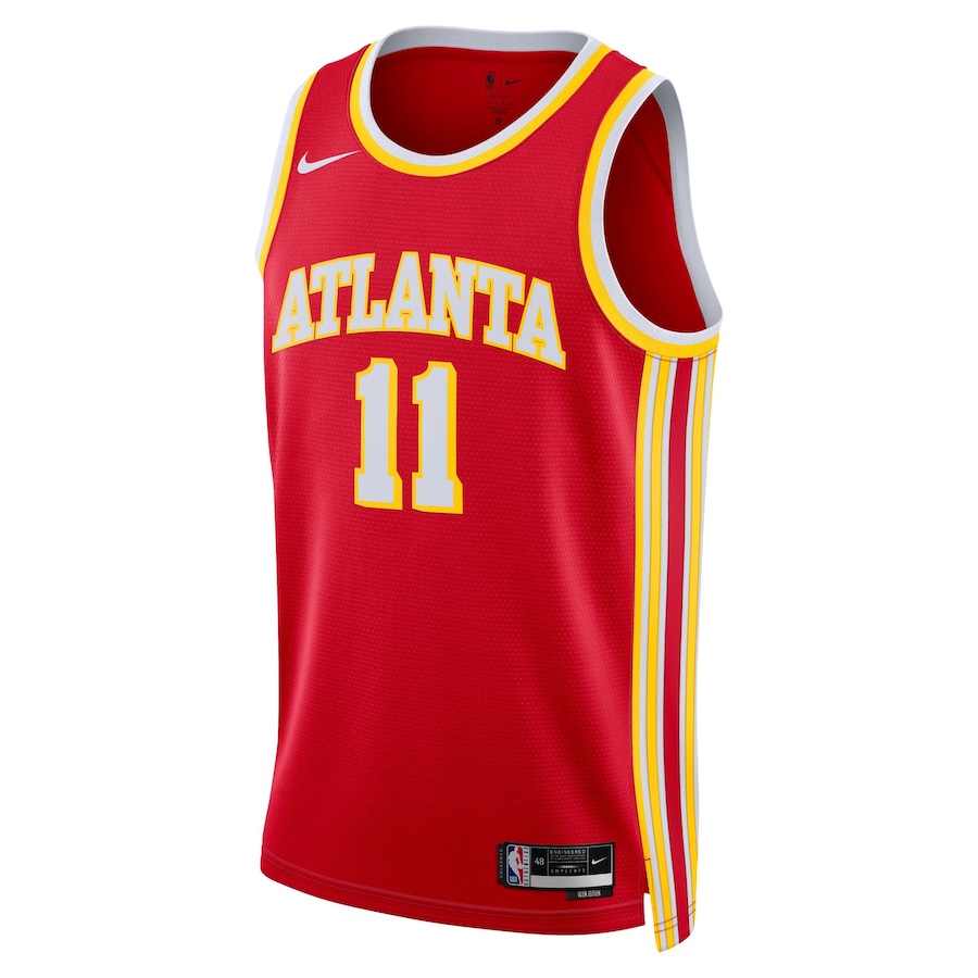 Unisex Atlanta Hawks Trae Young Red Swingman Jersey - Icon Edition