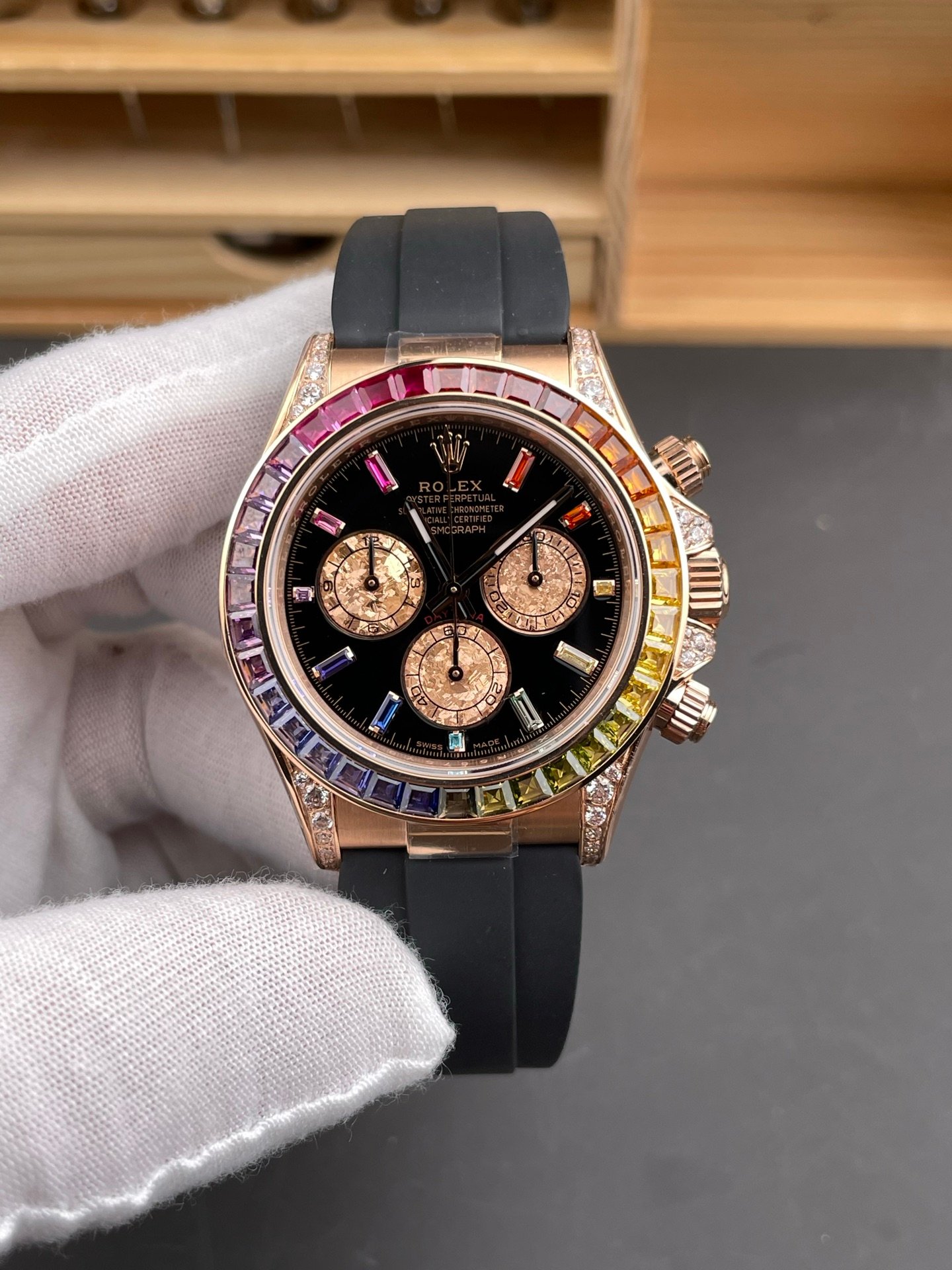 Rolex Daytona Rainbow Rubber V2