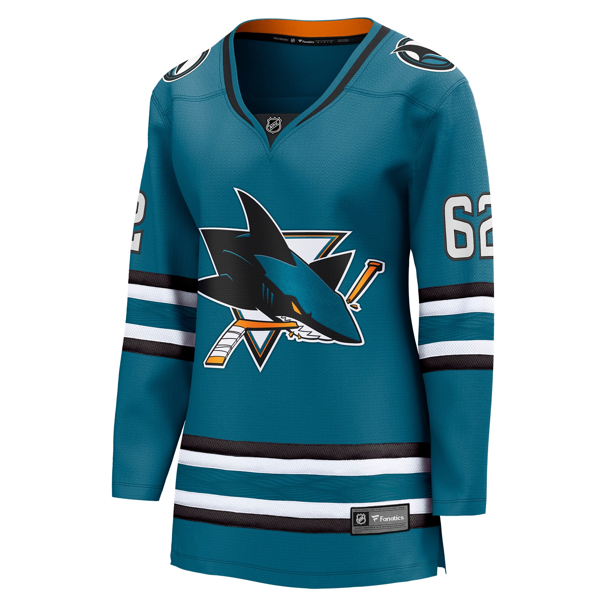 Kevin Labanc San Jose Sharks Fanatics Women’s Home Breakaway   Jersey – Teal
