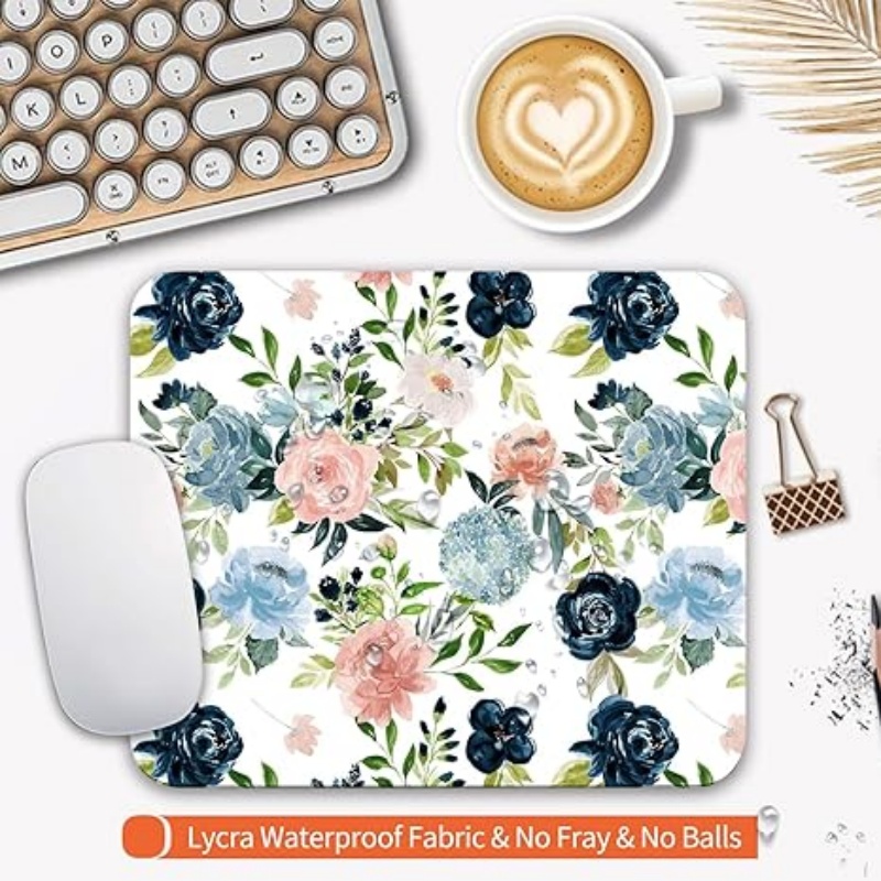 PADARTISAN Square Mouse Pad, Personalized Premium-Textured Custom Mouse Mat Design