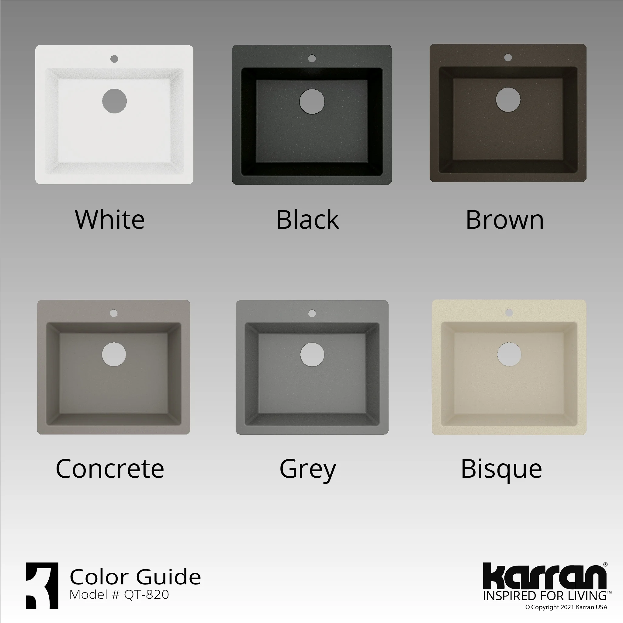 Karran Usa Qt-820 Top Mount 25