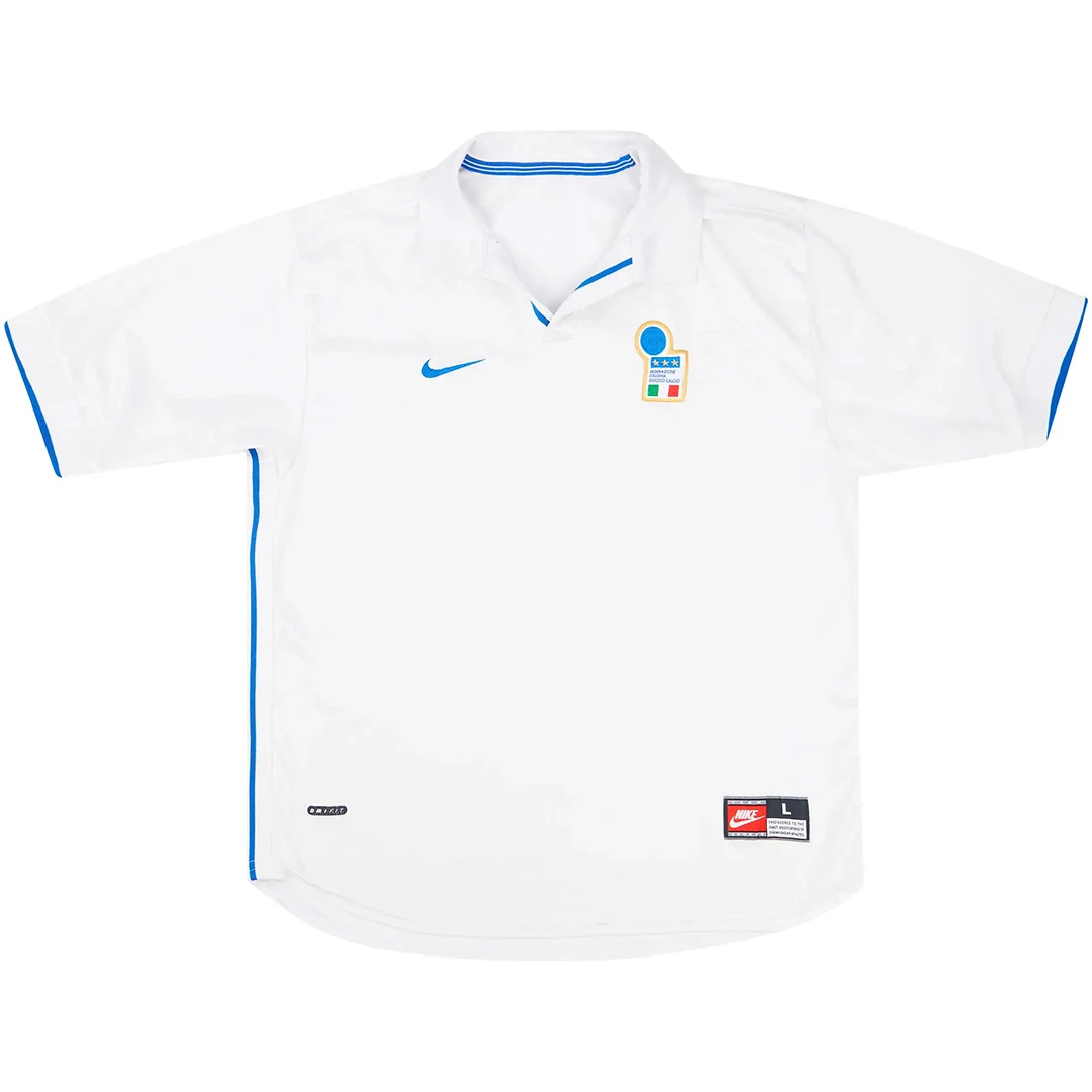 Italy 1998 Away Retro Football Jersey
