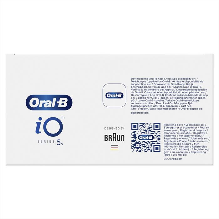 ORAL-B - Spazzolino elettrico IO5 S-NERO