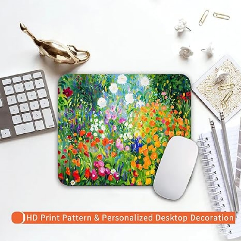 PADARTISAN Square Mouse Pad, Personalized Premium-Textured Custom Mouse Mat Design