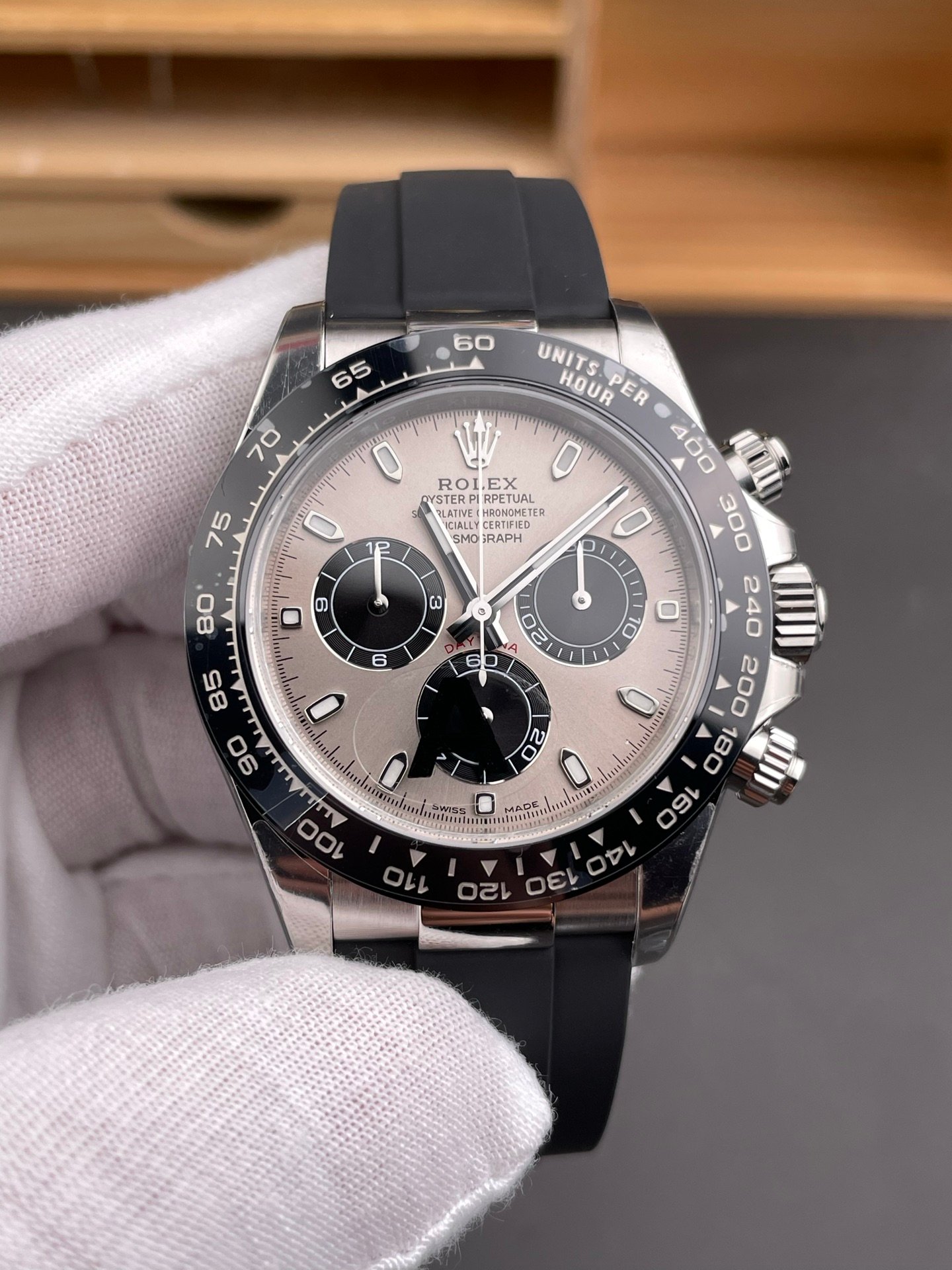 Rolex Daytona Grey Cement Rubber
