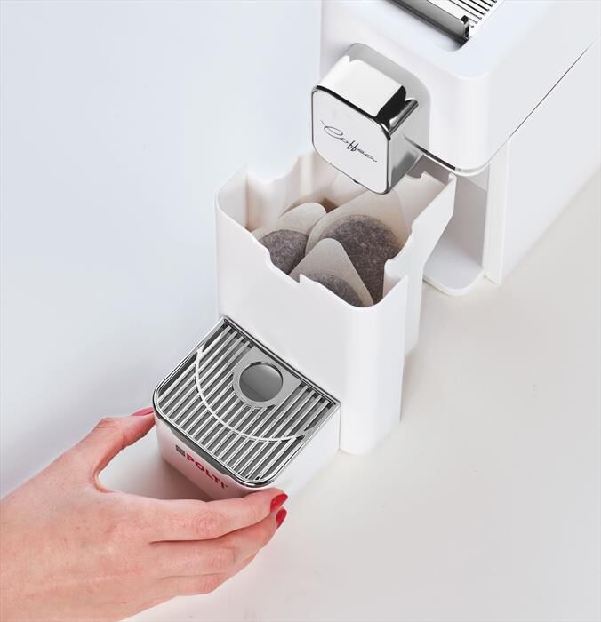 POLTI - Macchina da caffè Coffea S15W + 54 CIALDE-Bianco