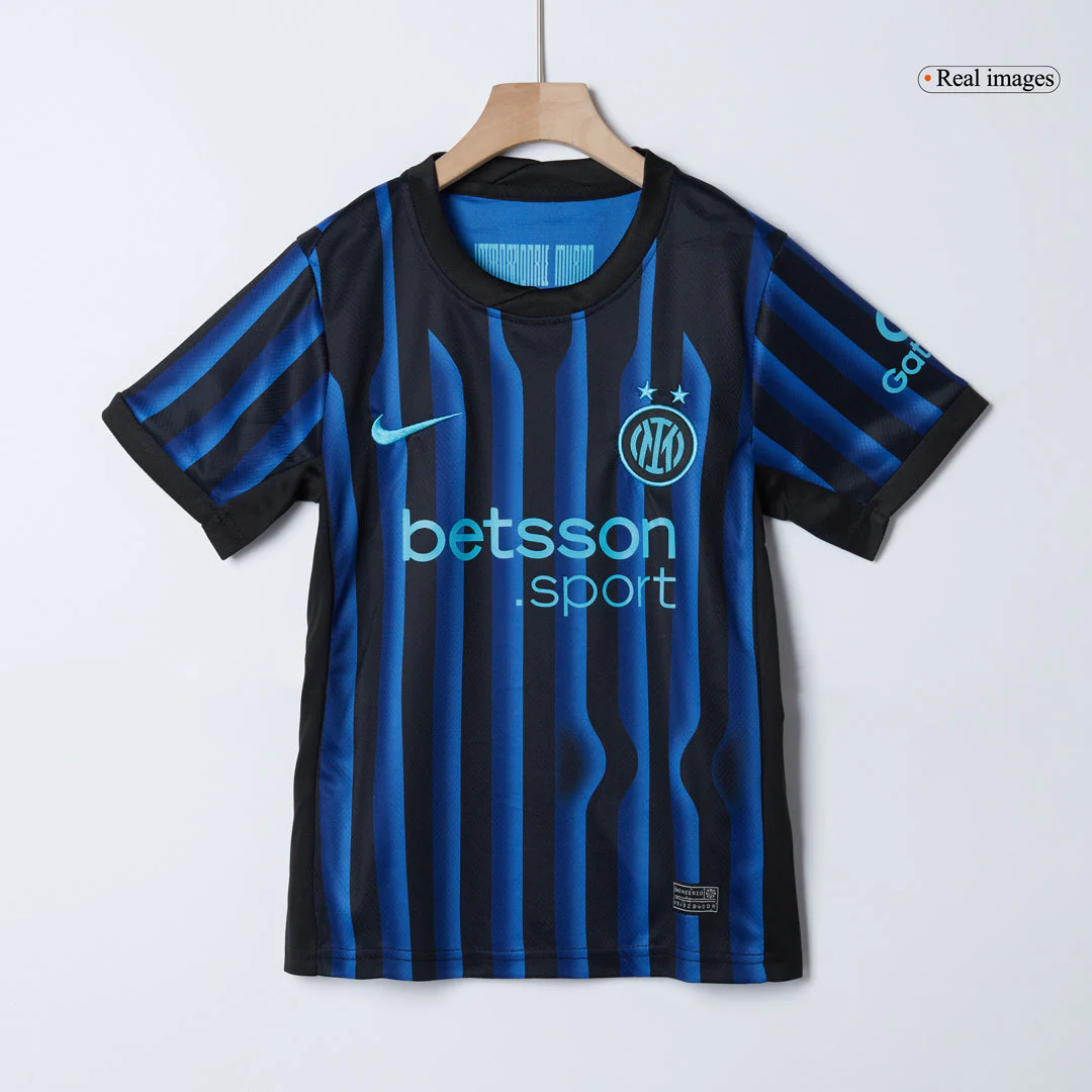 Inter Milan Kid's Home Kit - Jersey+Shorts 2025-26