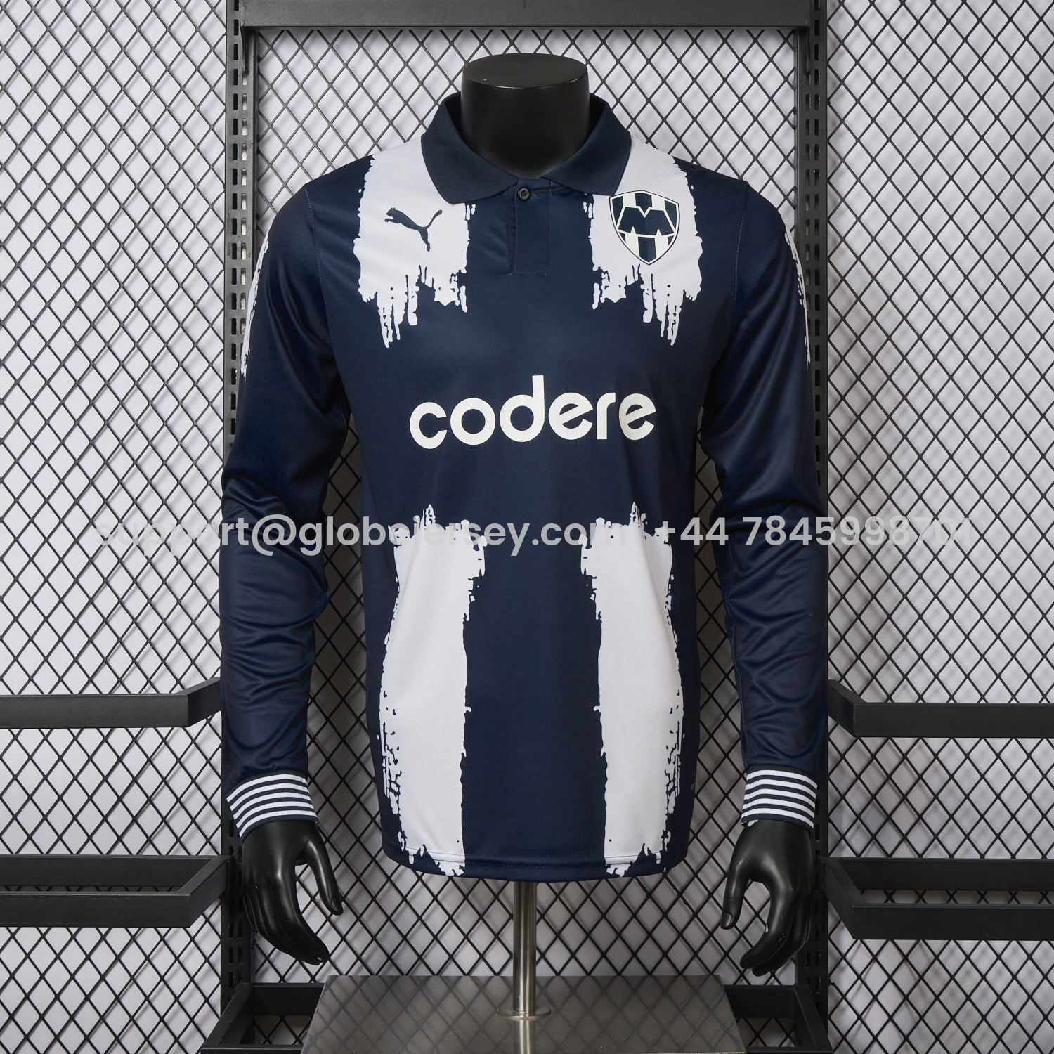 Rayados Monterrey 25-26 Club World Cup Home Long Sleeves Jersey - Player Version