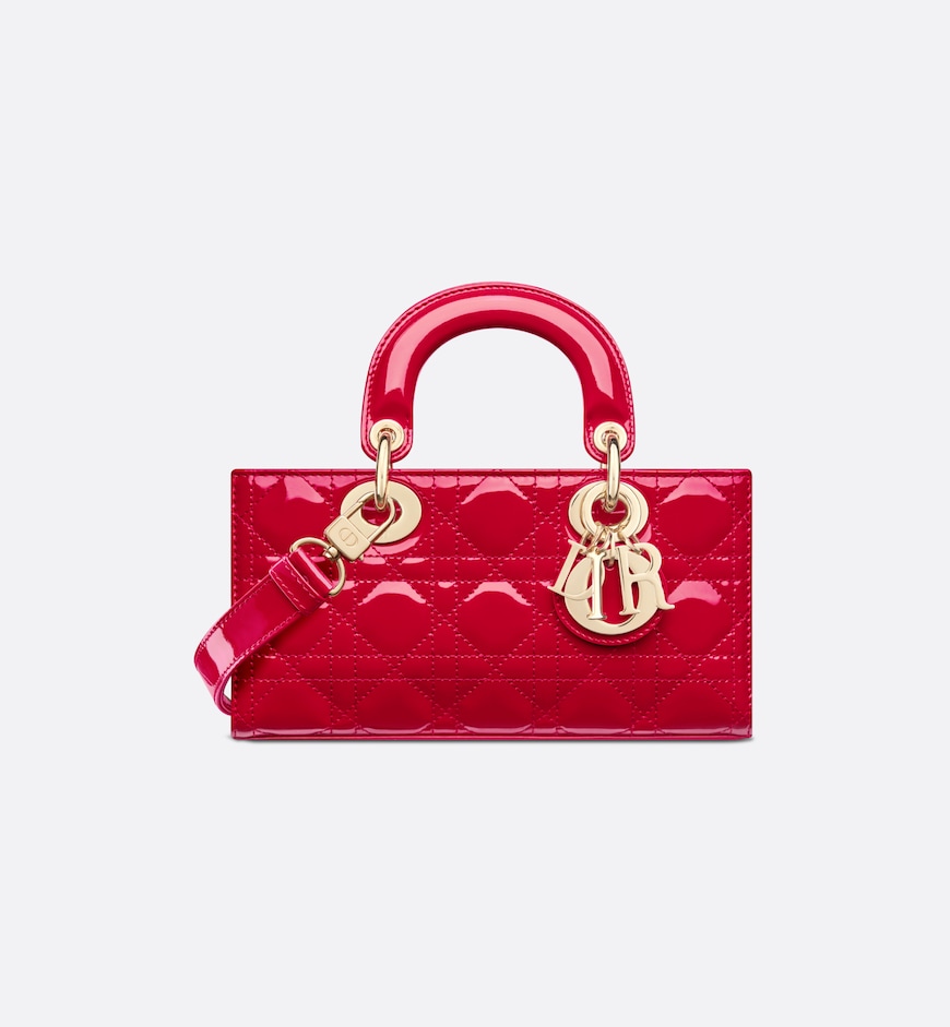 Small Lady D-Joy Bag HandBags- patent leather