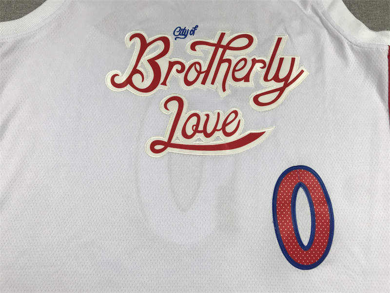 Unisex 76ers 2024/25 Embroidered Swingman Jersey City Edition