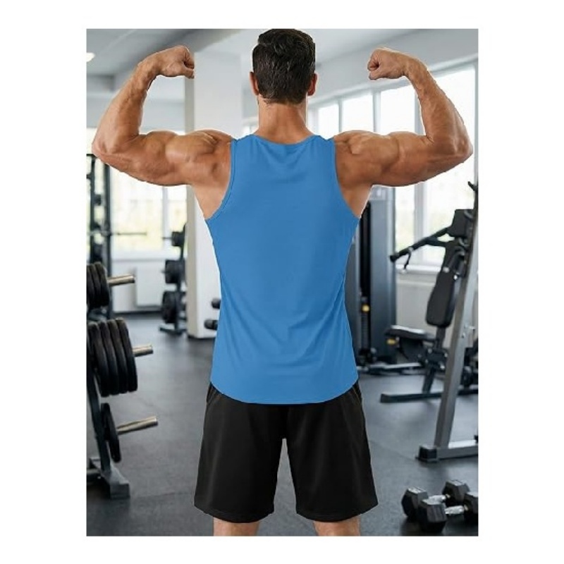 Men's UPF 50+ Quick Dry Sleeveless Athletic Tank Tops