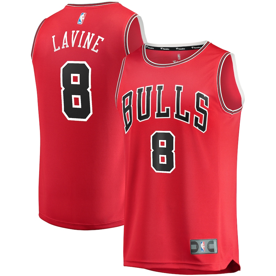 Youth Chicago Bulls Zach LaVine Fanatics Red Fast Break Replica  Jersey - Icon Edition
