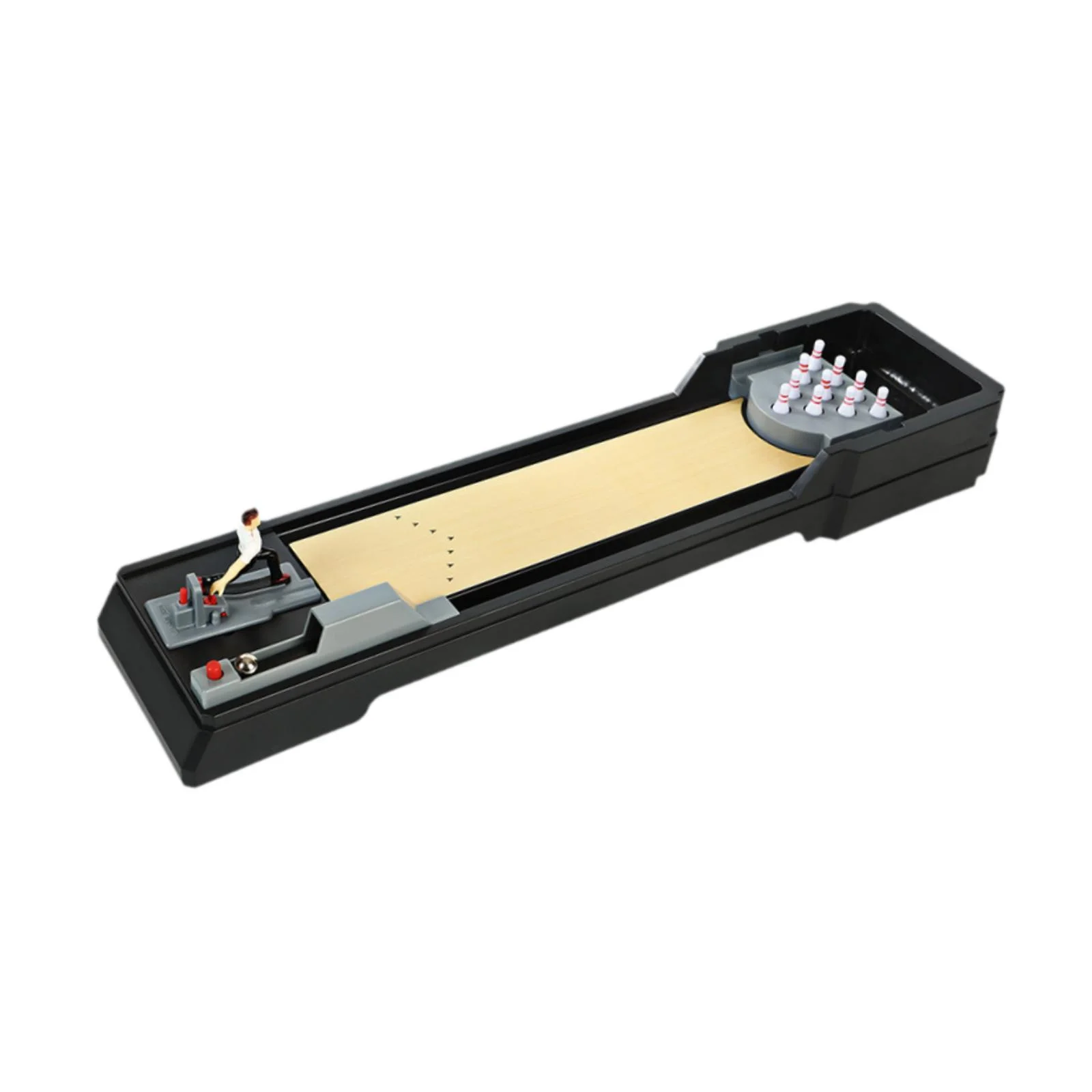 Kuntesetty Tabletop Bowling Game Arcade Desktop Game Office Desk Toy Relax Mini Bowling Set