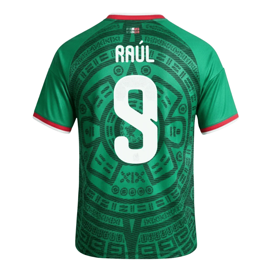 RAÚL #9 Mexico Home Soccer Jersey 2026 World Cup