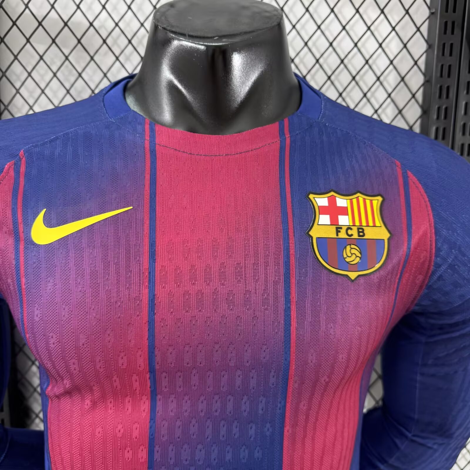 25-26 Barcelona long-sleeved plain jersey - player version