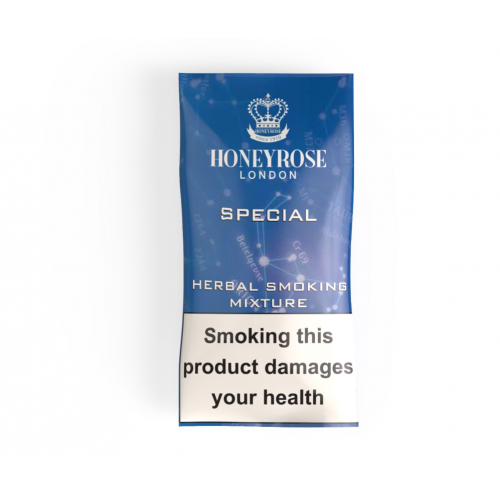 Honeyrose Special Herbal Mixture Herbal Smoking Hand Rolling Tobacco (Tobacco free) Pouch