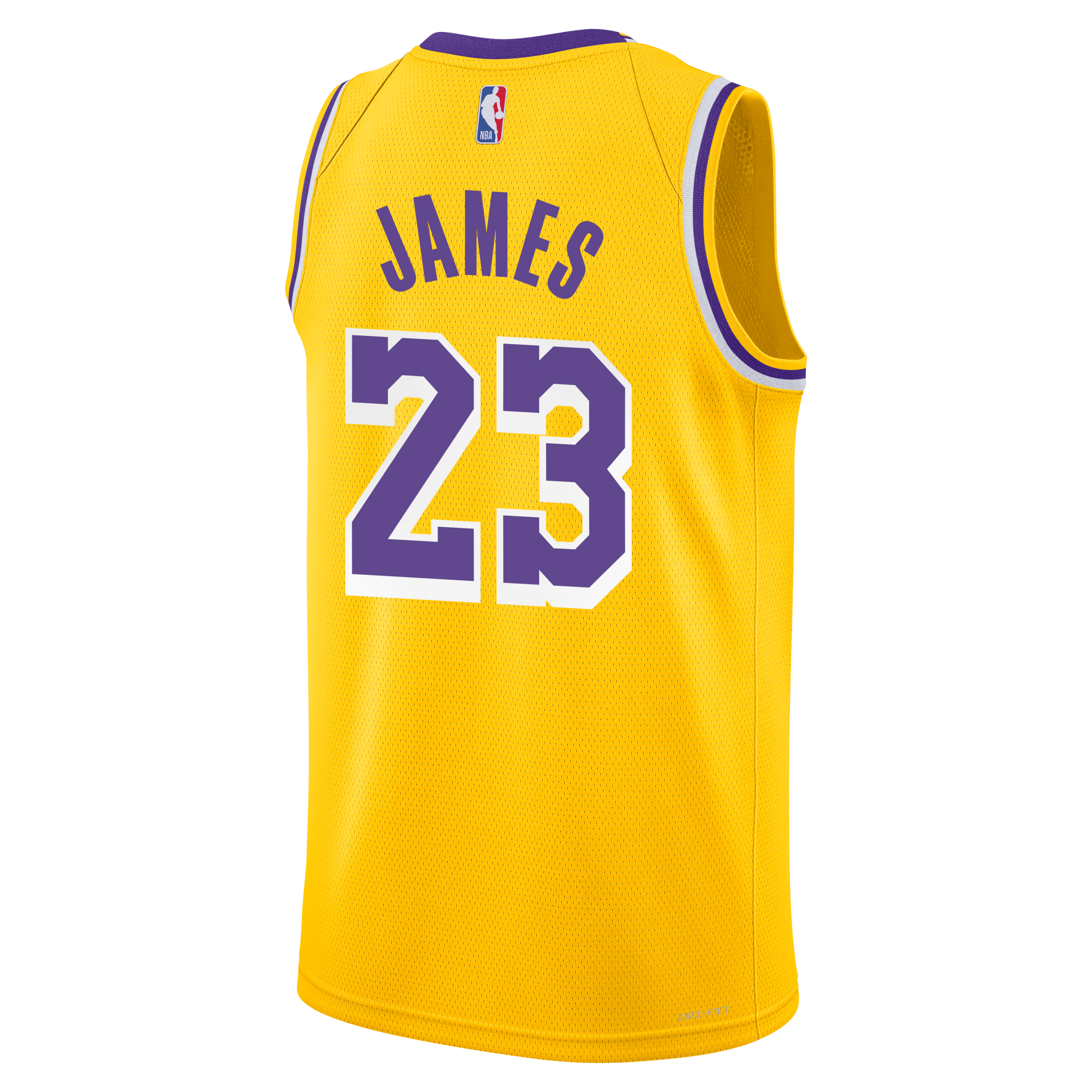 Lebron James Los Angeles Lakers 2024 Icon Edition Youth NBA Swingman Jersey