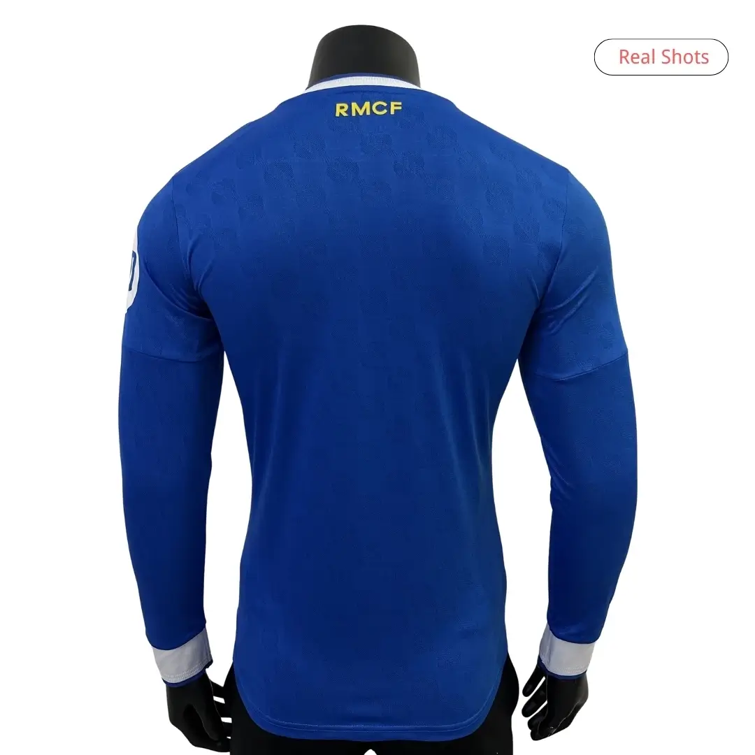 Real Madrid Third Away Long Sleeve Player Version Jersey 2025/26