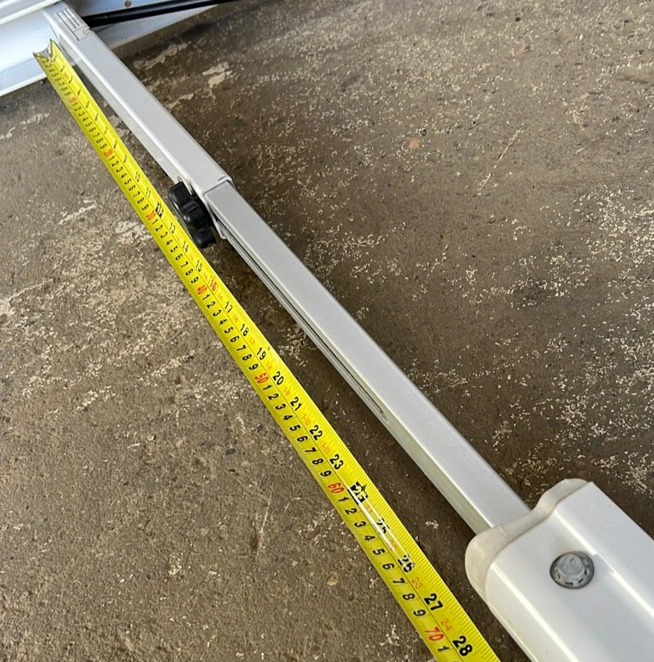 Used Dometic Awning Arm, Idler (Rear), White, Standard, 66 - 3312487.022B