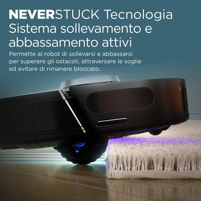 SHARK - ROBOT POWERDETECT CON AUTOSVUOTAMENTO RV2820VEEU-Nero/ Champagne