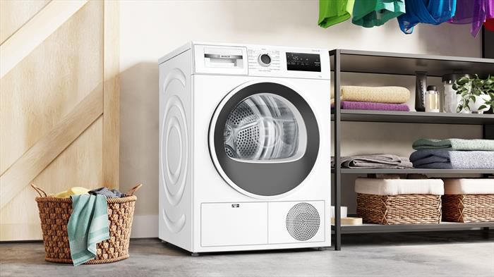 BOSCH - Asciugatrice Serie 4 WTH85208II 8Kg Classe E-Bianco