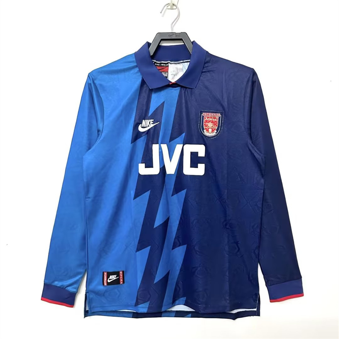Retro Arsenal 95-96 Away Long Sleeve Jersey