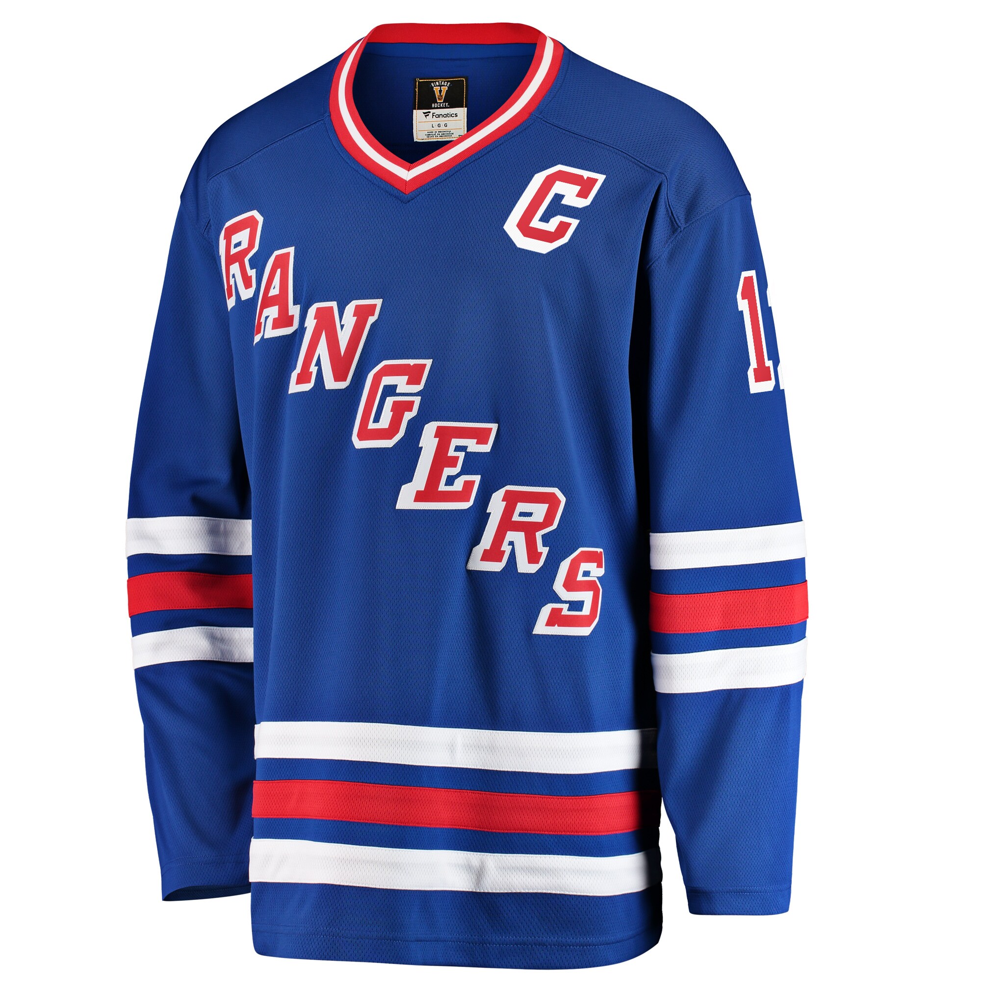 Mark Messier New York Rangers Fanatics Premier Breakaway Retired   Jersey – Blue