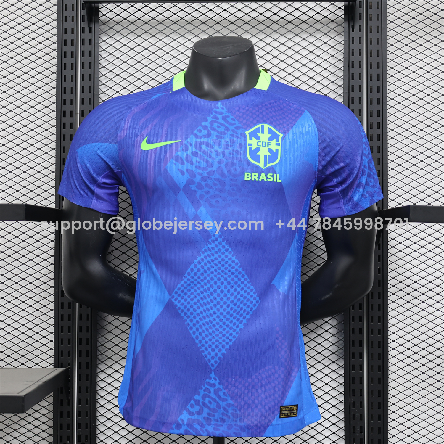 Brazil 2025 Women's Team Away Jersey - Men's Player Version
