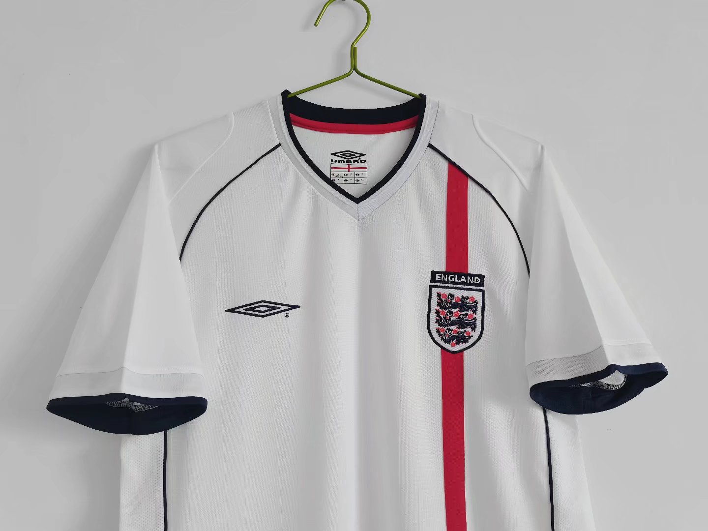 2001/03 England home retro jersey - Fans Edition
