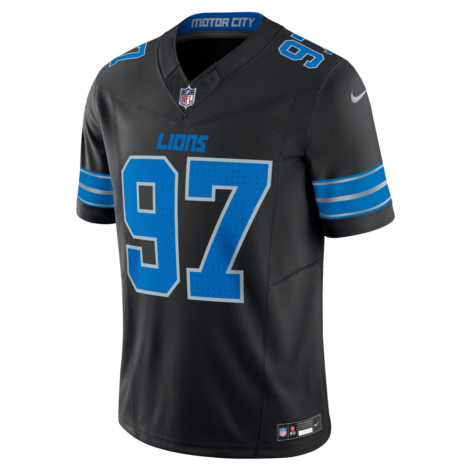 Aidan Hutchinson Detroit Lions Nike 2nd Alternate Vapor F.U.S.E. Limited Jersey - Black
