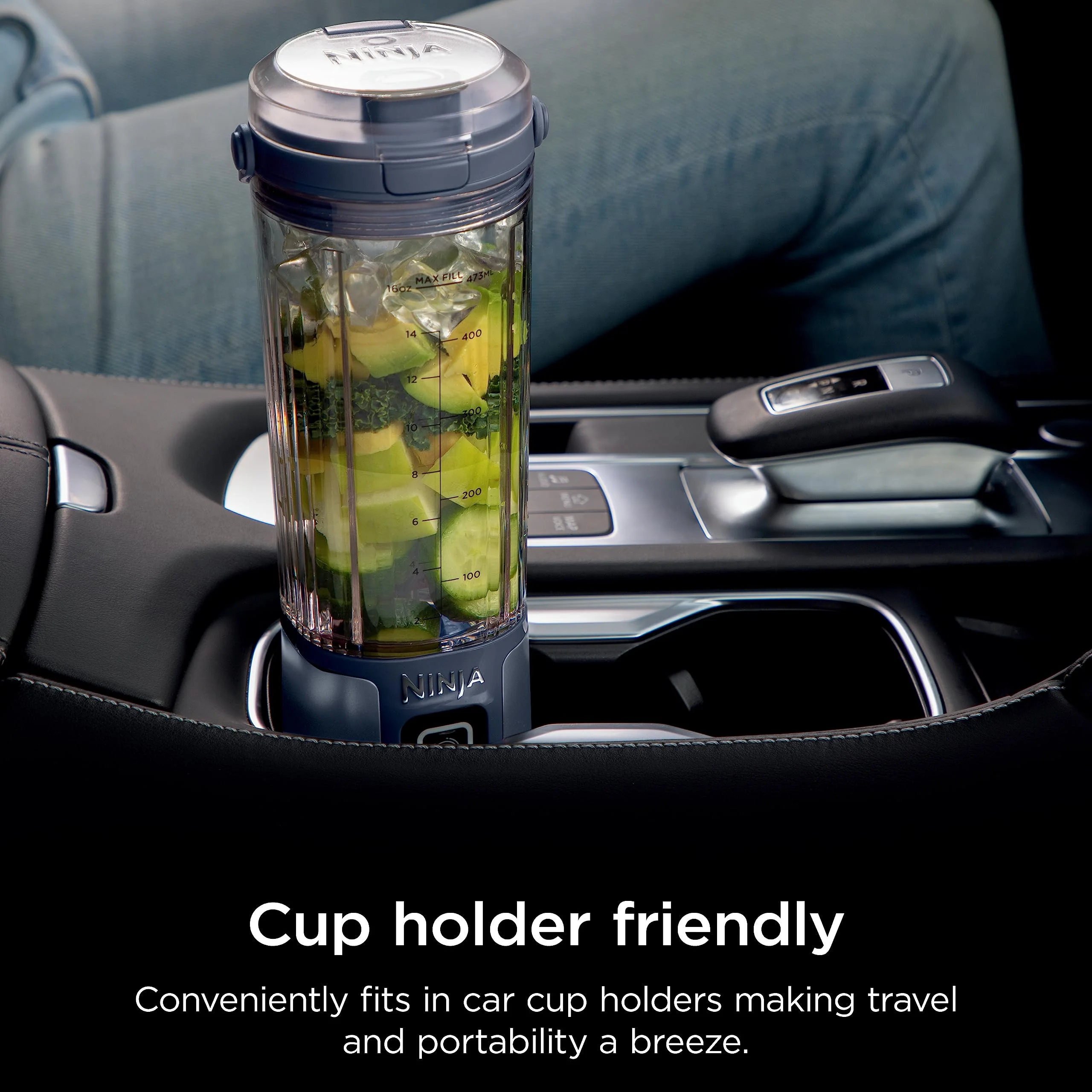 Ninja Blast Portable Blender, Cordless, 18oz. Vessel, Personal Blender for Shakes & Smoothies, BPA Free, Leakproof Lid & Sip Spout, USB-C Rechargeable, Dishwasher Safe Parts, Metallic Purple,