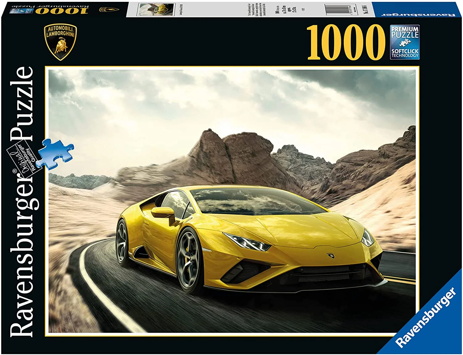 Lamborghini – 1000 Piece Jigsaw Puzzle (Ravensburger)