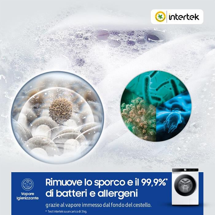 SAMSUNG - Lavatrice WW11DG6B25LKU3 11 Kg Classe A-bianco