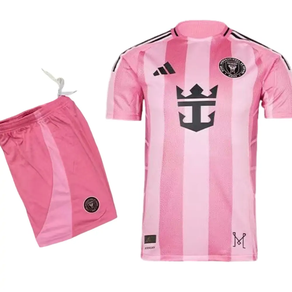 2025/26 Inter Miami Home Soccer Jersey - Adult Set Fans Edition