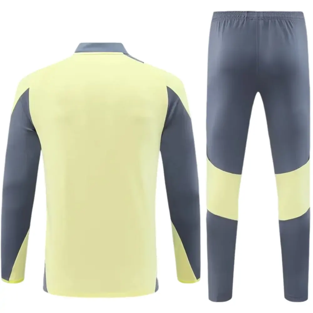2024/25 Ajax Light Yellow Half Zip Training Shirt