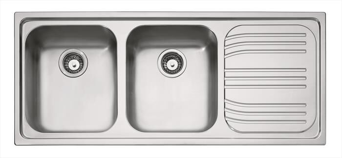 FRANKE - Lavello lineare Radar  RRX 621S 2 vasche-INOX