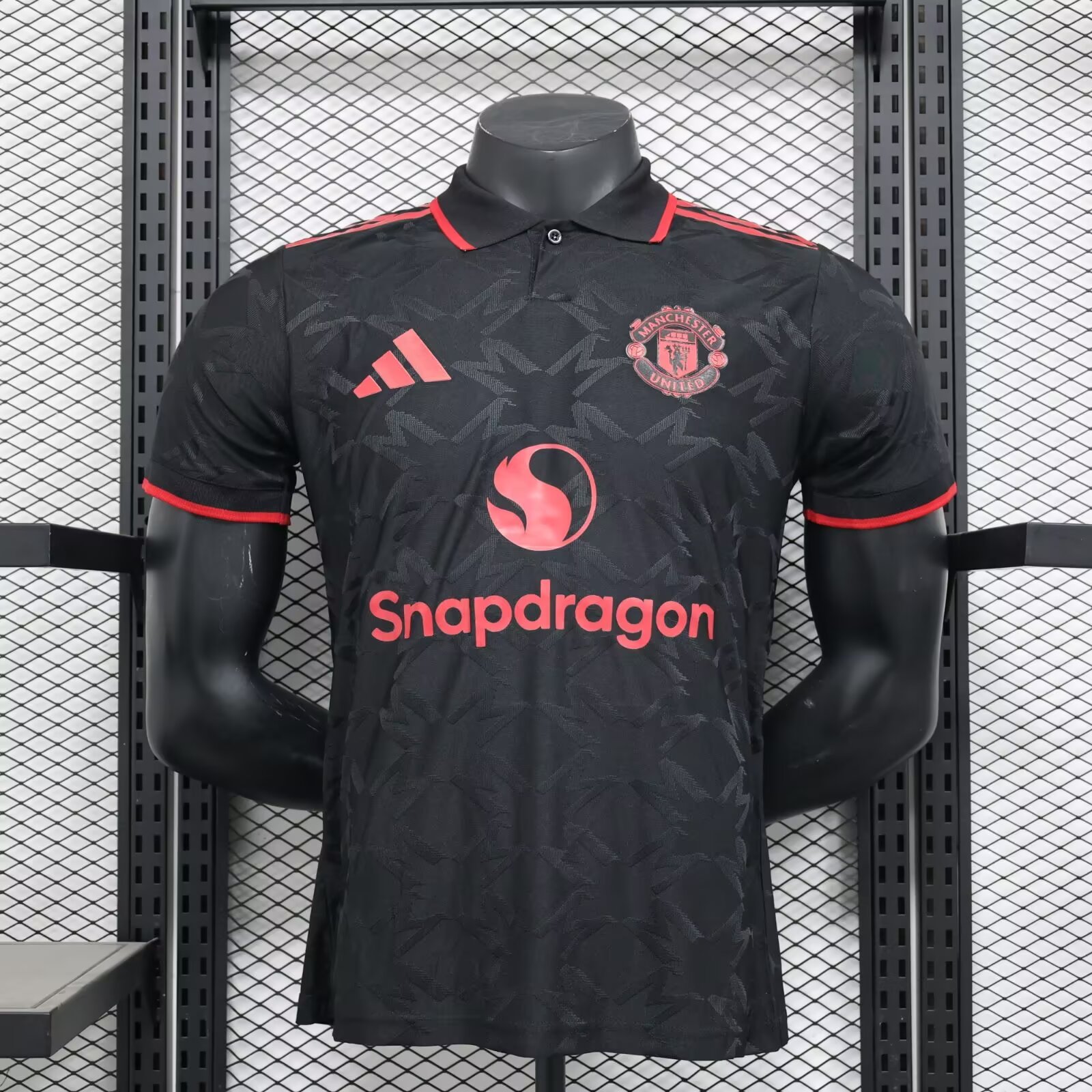 2025/2026 Player Version Manchester United Special Edition Black Football Shirt 1:1 Thai Quality