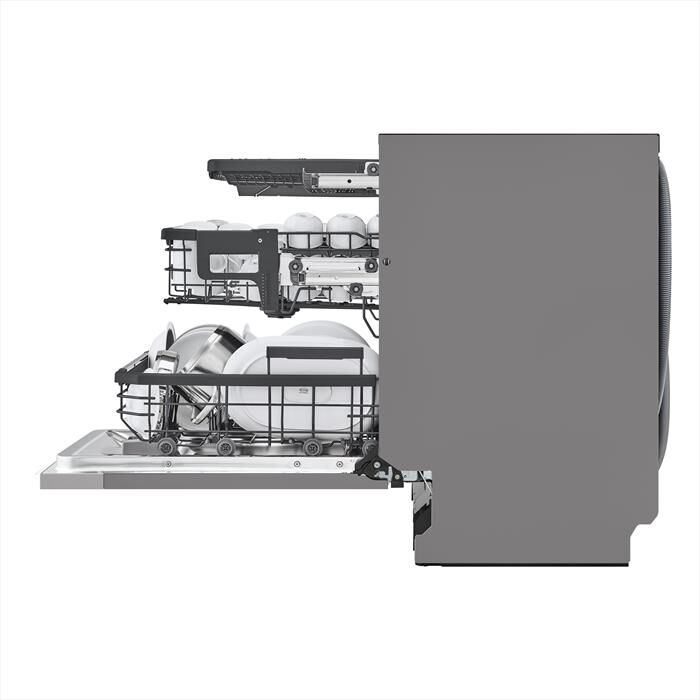 LG - Lavastoviglie DB597TXS  Classe A-20% 14coperti-Noble Steel
