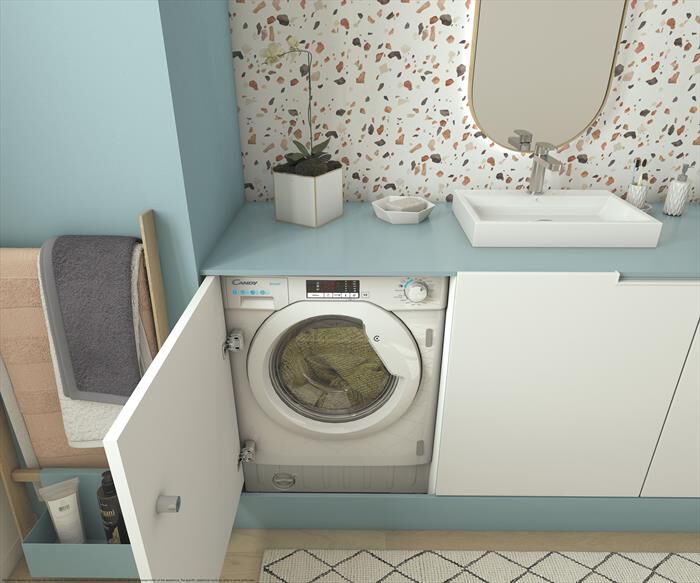 CANDY - Lavatrice incasso CBW 27D1E-S 7 Kg Classe D
