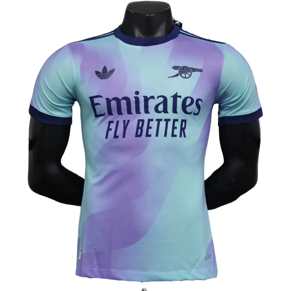 2024/25 Arsenal Second Away Shirt - Player Version