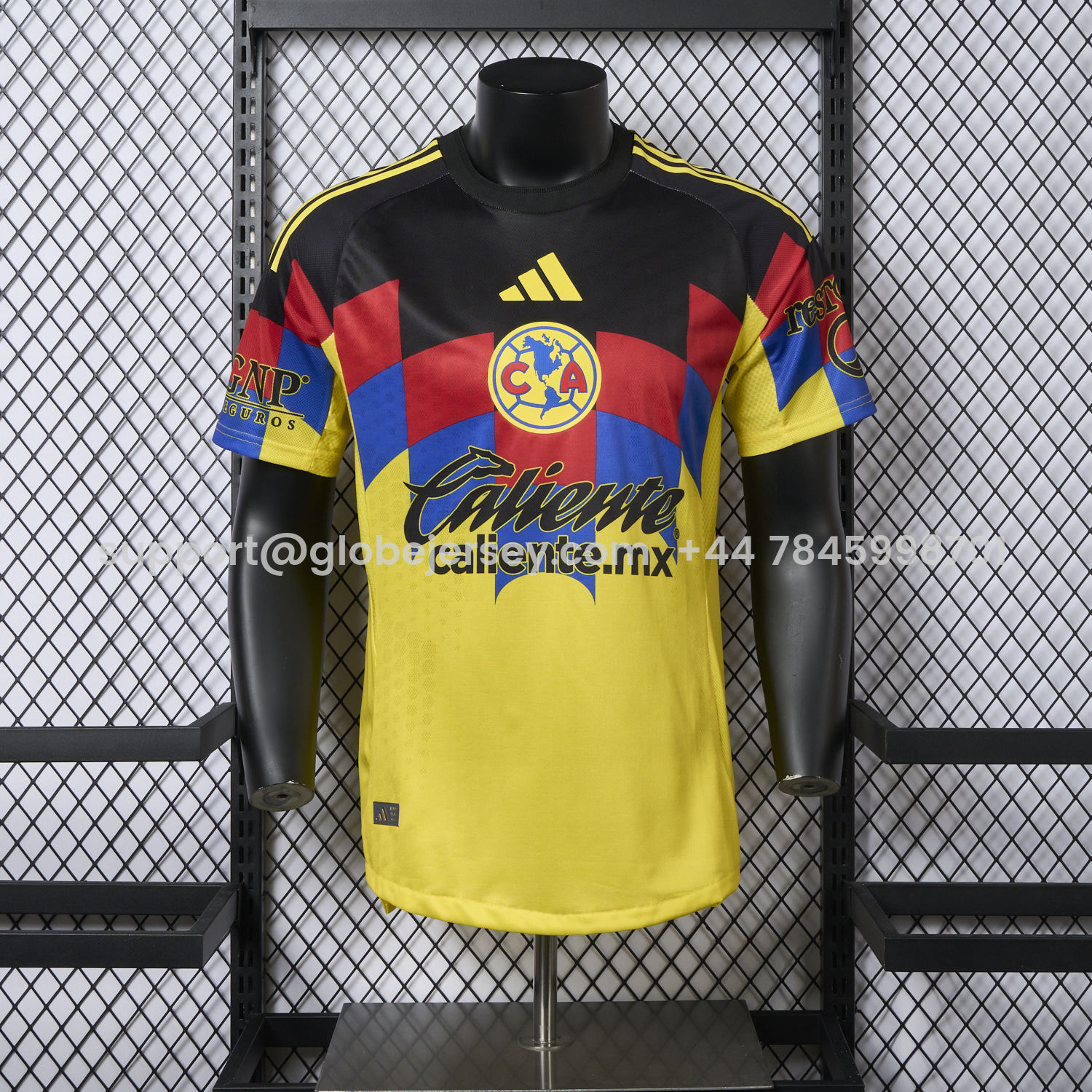 Club América 25-26 Home Yellow Jersey - Player Version
