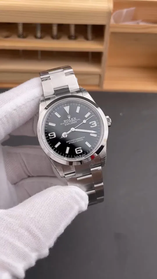 Rolex Explorer Black Dial 36mm